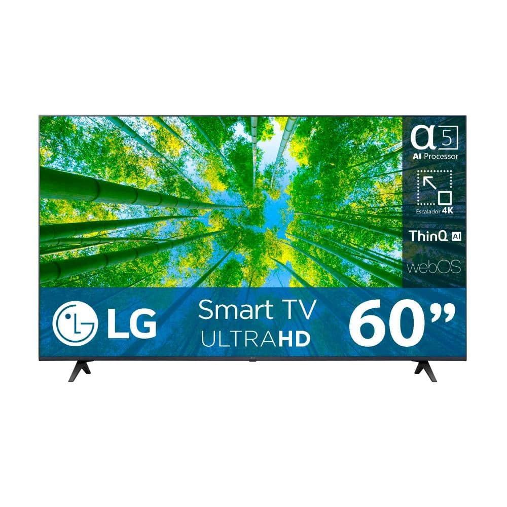 Televisor LG 60" UHD TV AI ThinQ Smart TV 60UQ8005PSB