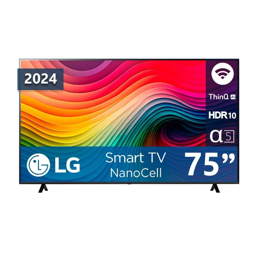 Televisor LG 75" NanoCell Smart TV 75NANO80TSA