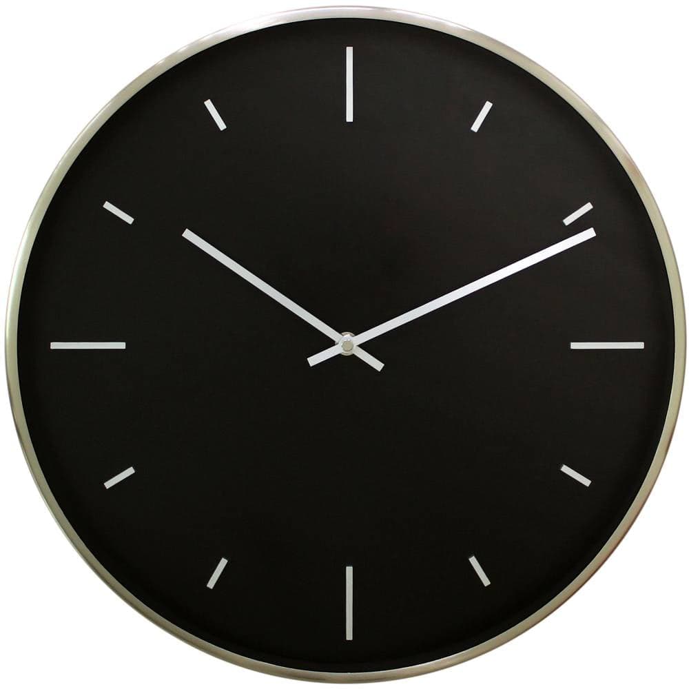 Reloj de pared Member's Mark negro