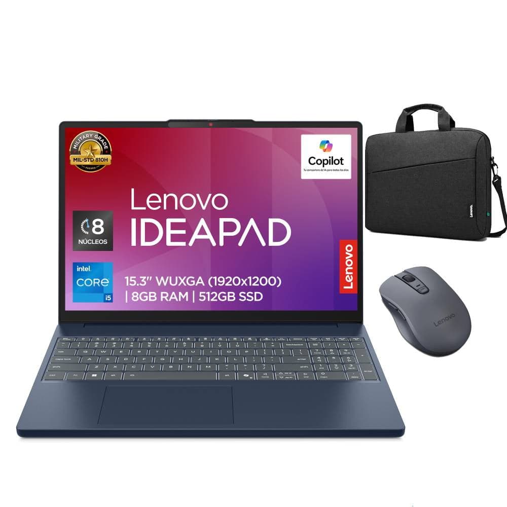 Laptop Lenovo Ideapad Slim 3 Intel Core i5, 8 GB RAM, 512 GB SSD