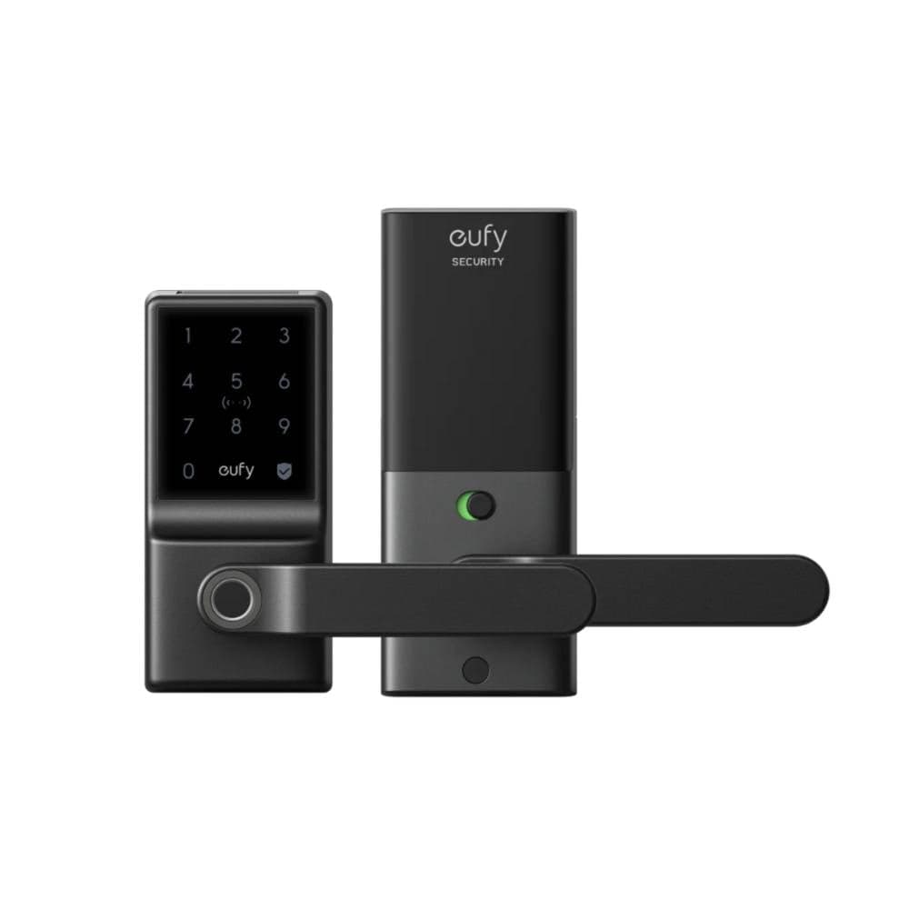 Cerradura inteligente Eufy Security Smart Lever Lock negra