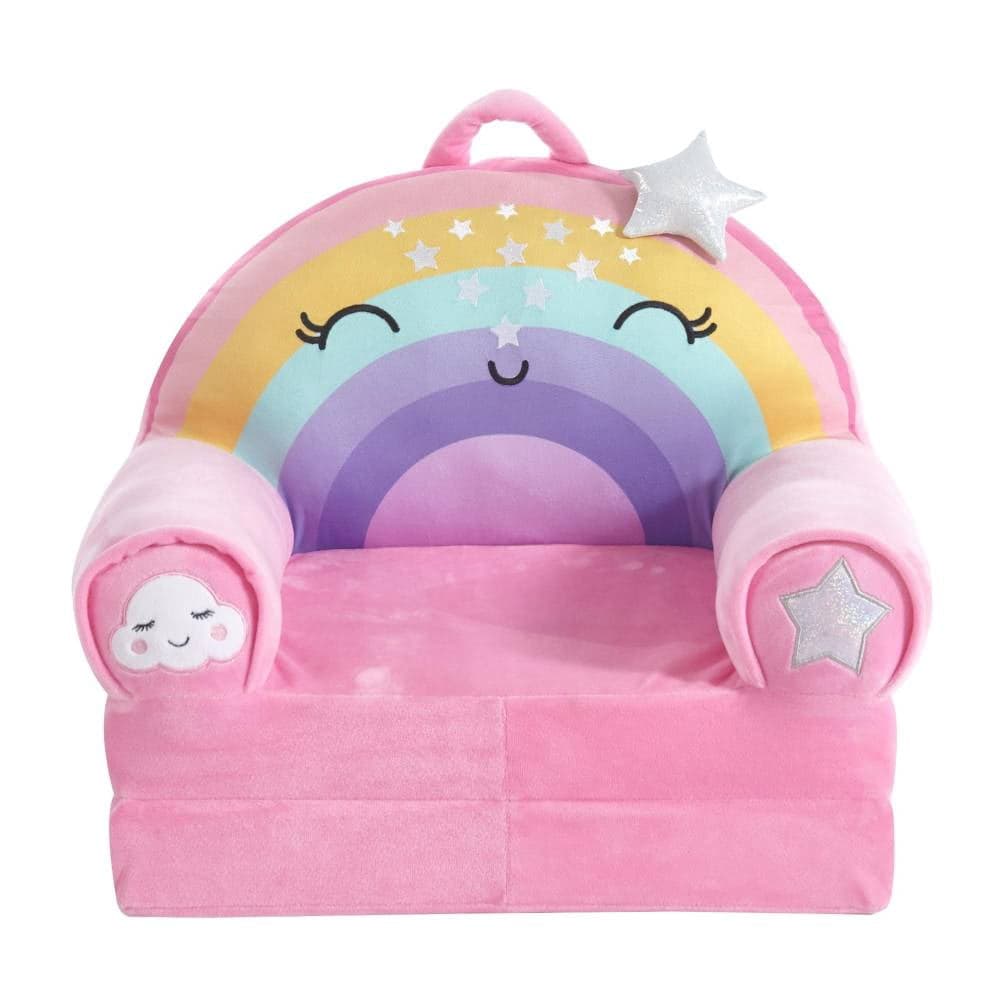 Sillón infantil Member's Mark arcoíris figural flipout de espuma