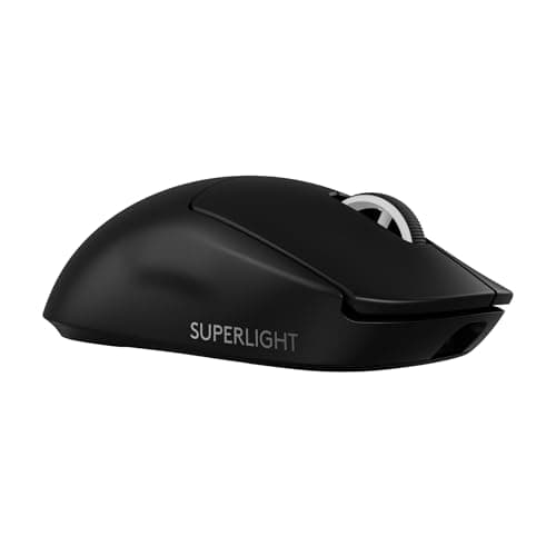 Logitech G Pro X Superlight 2 Lightspeed Mouse Inalámbrico de Juegos, Ligero, Interruptor Híbrido LIGHTFORCE, Sensor Hero 2, 32,000 dpi, 5 BOT. Programables, Carga USB-C, PC y Mac