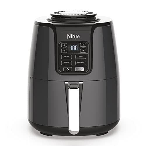 Freidora de aire Ninja 3.78L, Negro/Gris