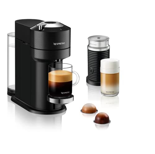 Nespresso Vertuo Next Negro con Aeroccino 3