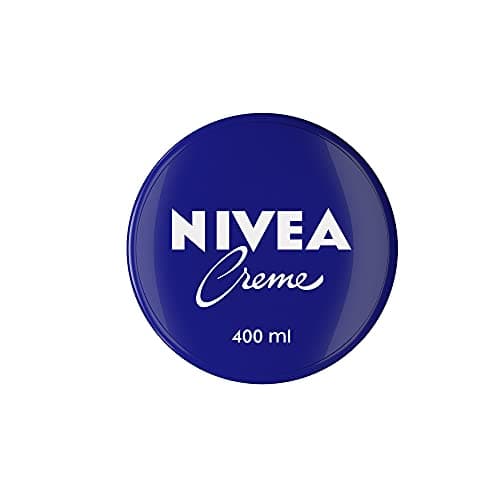 NIVEA Creme (400ml), crema humectante de larga duración para el cuerpo, el rostro y las manos con Vitamina E