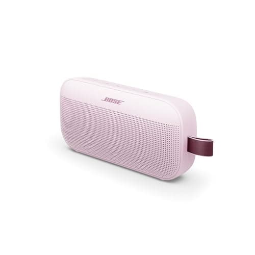 Bose Altavoz Bluetooth portátil SoundLink Flex (2.ª Gen.) Altavoz para Exteriores portátil con Sonido de Alta fidelidad, hasta 12h de duración de la batería, a Prueba de Agua y Polvo, Rosa Pétalo