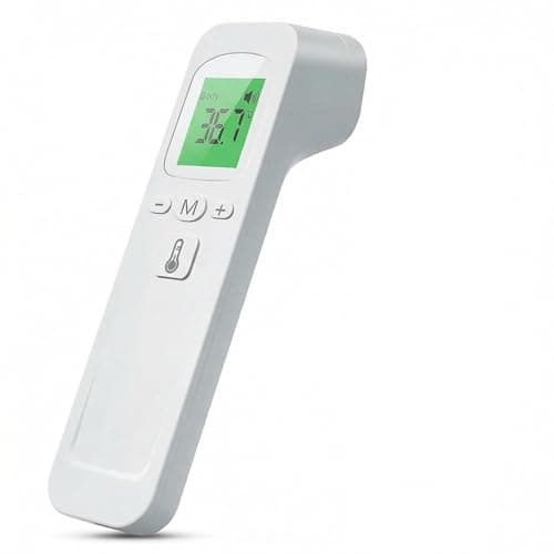 JESSAID Termómetro Digital Infrarrojo Sin Contacto para Bebés, Niños y Adultos - Portátil, Rápido y PrecisoTermómetro digital