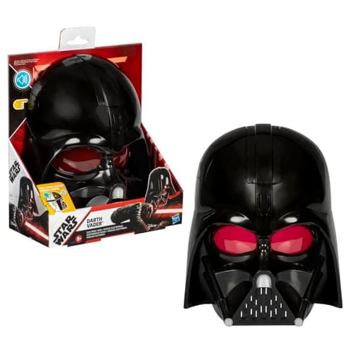 Star Wars Hasbro Darth Vader - Máscara electrónica con Frases y Efectos de Sonido para niños y niñas a Partir de 5 años
