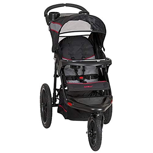 Baby Trend Range Carriola Jogger para Todo Terreno con Rueda Frontal Giratoria con Seguro, Toldo Ajustable, Asiento Reclinable Acolchado, Millennium