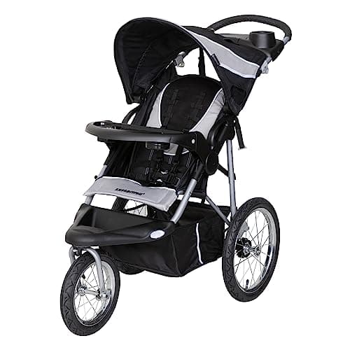 Baby Trend Expedition Jogger Carriola con Llantas para Todo Terreno, Rueda Frontal Giratoria con Seguro, 22.7 kg, Phantom