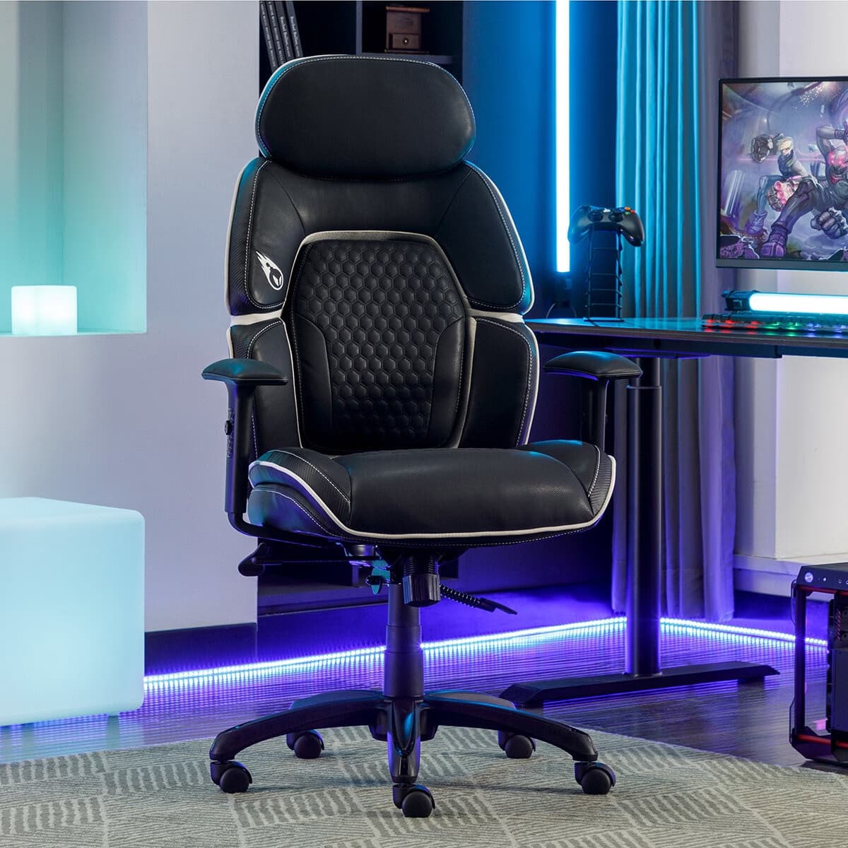Silla para Videojuegos DPS con Cabecera Ajustable