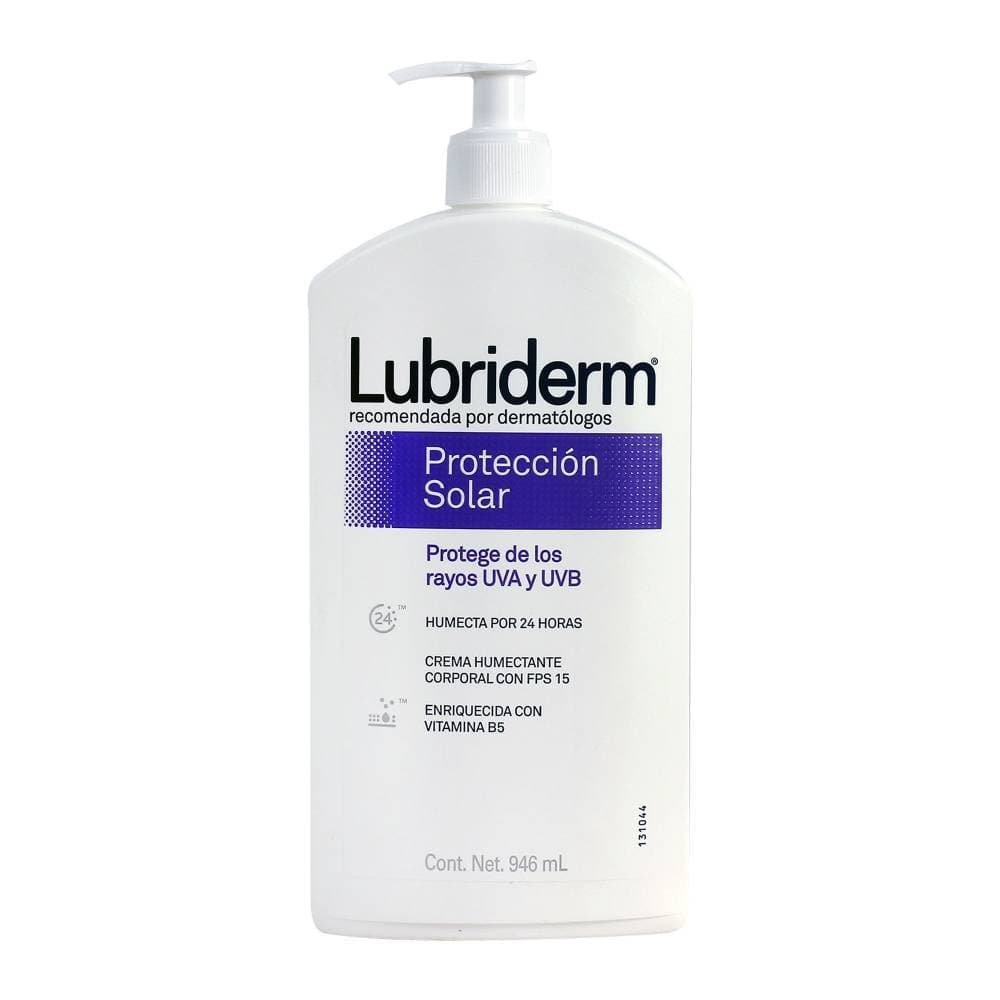 Lubriderm crema corporal UV 946ml con Vitamina E