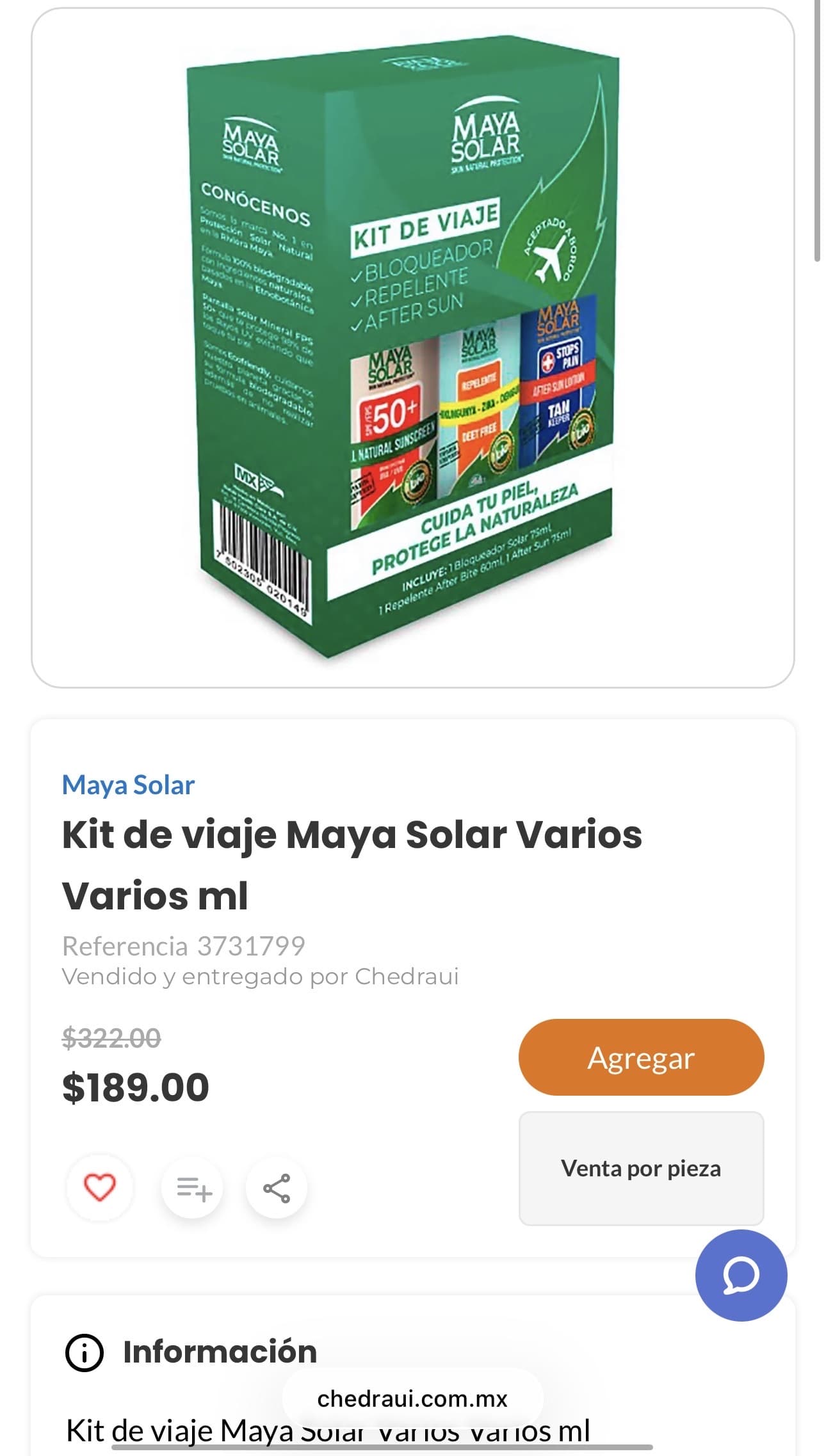 Kit de Viaje Maya Solar para Protección y Cuidado